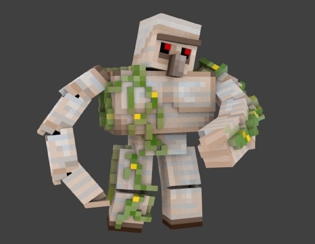 Trainguy's Minecraft Iron Golem Rig preview image 1
